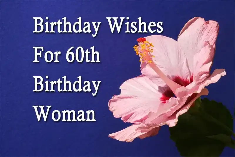 Birthday Wishes For 60th Birthday Woman