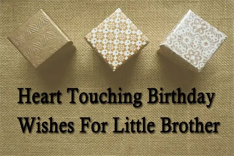 Heart Touching Birthday Wishes For Little Brother