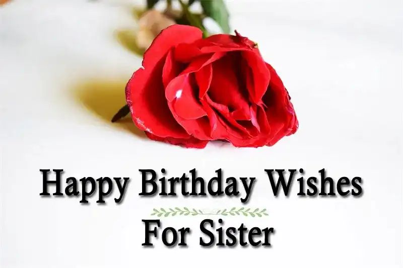 Happy Birthday Wishes For Sister